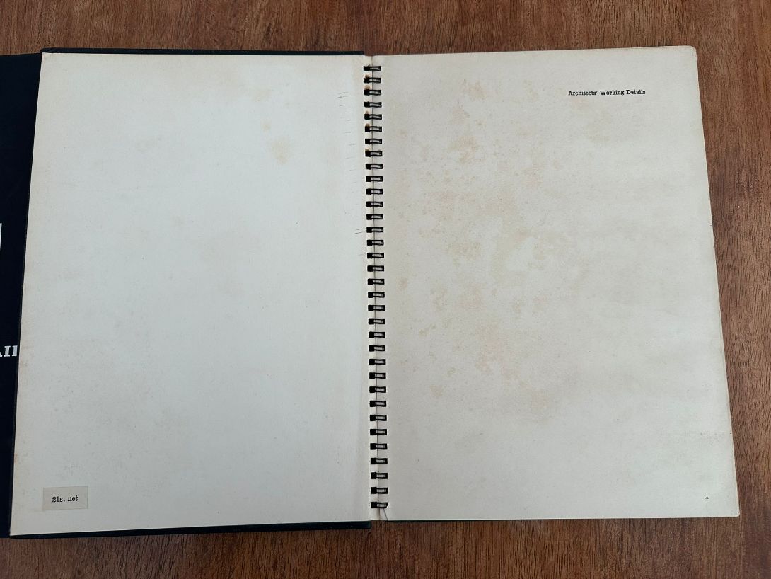 Architects' Working Details - Volumes 1-3 by Edited by D. A. C. A. Boyne