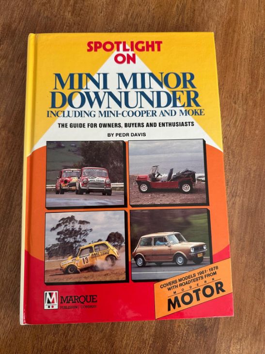 Spotlight on Mini Minor Down Under by Pedr Davis - front