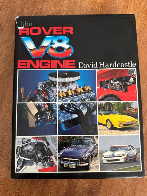 The Rover V8 Engine by David Hardcastle - front