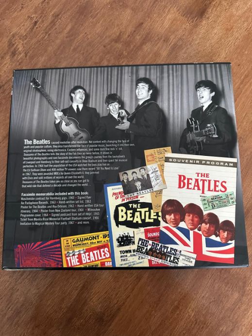 Treasures of the Beatles by Terry Burrows - back