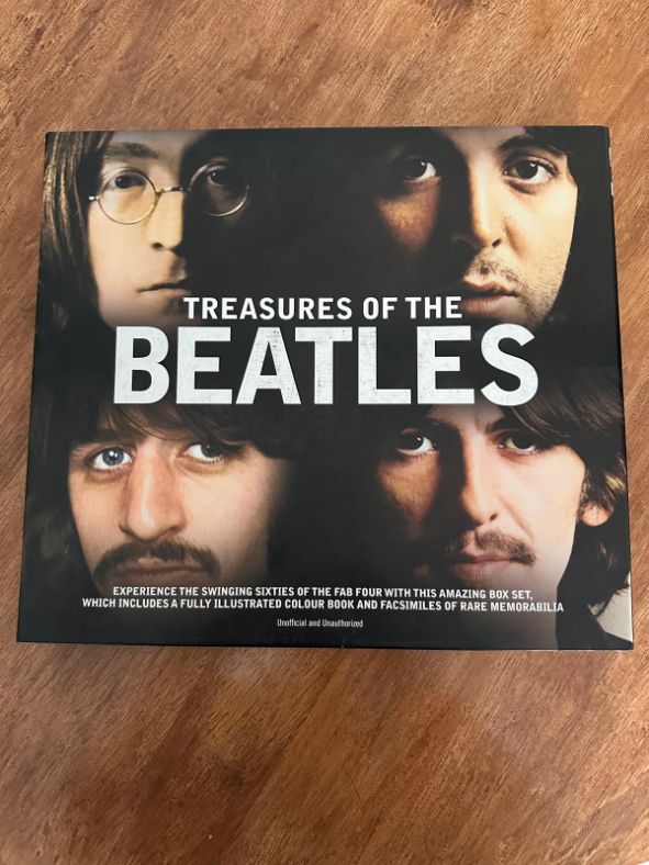 Treasures of the Beatles by Terry Burrows - front