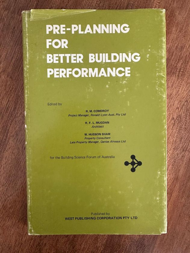 Pre-Planning for Better Building Performance