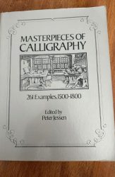 Masterpieces of Calligraphy by Peter Jessen - front