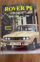 Rover P6 1963–1977 by James Taylor - front